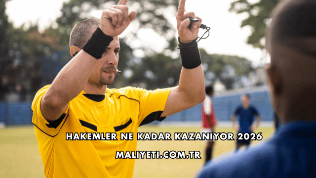 Hakemler Ne Kadar Kazanıyor 2026