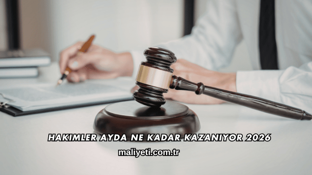 Hakimler Ayda Ne Kadar Kazanıyor 2026