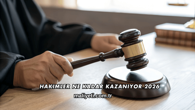 Hakimler Ne Kadar Kazanıyor 2026