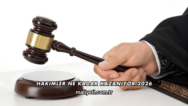 Hakimler Ne Kadar Kazanıyor 2026