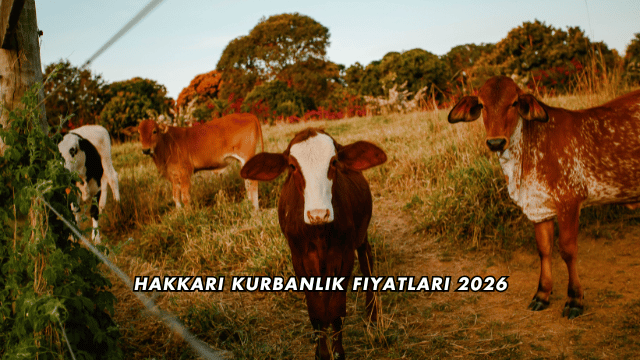 Hakkari Kurbanlık Fiyatları 2026