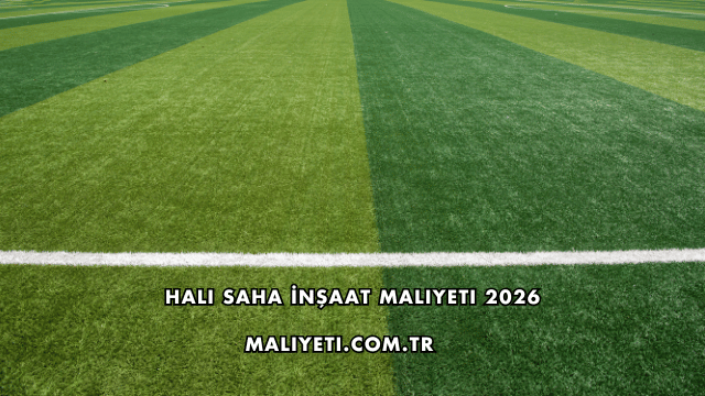 Halı Saha İnşaat Maliyeti 2026