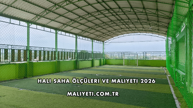 Halı Saha Ölçüleri ve Maliyeti 2026