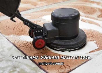 Halı Yıkama Dükkanı Maliyeti 2026