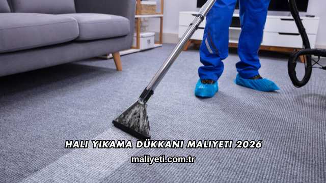 Halı Yıkama Dükkanı Maliyeti 2026