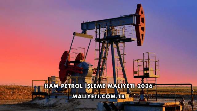 Ham Petrol İşleme Maliyeti 2026