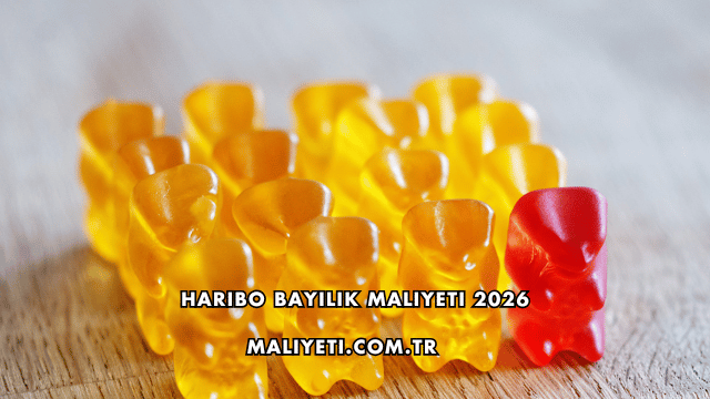Haribo Bayilik Maliyeti 2026