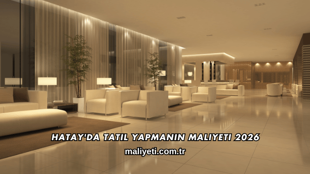 Hatay'da Tatil Yapmanın Maliyeti 2026