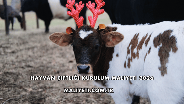 Hayvan Çiftliği Kurulum Maliyeti 2026