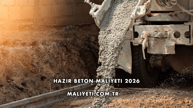 Hazır Beton Maliyeti 2026