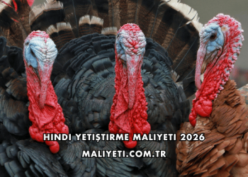 Hindi Yetiştirme Maliyeti 2026
