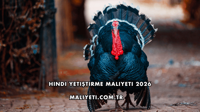 Hindi Yetiştirme Maliyeti 2026