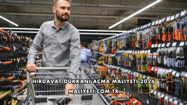 Hırdavat Dükkanı Açma Maliyeti 2026