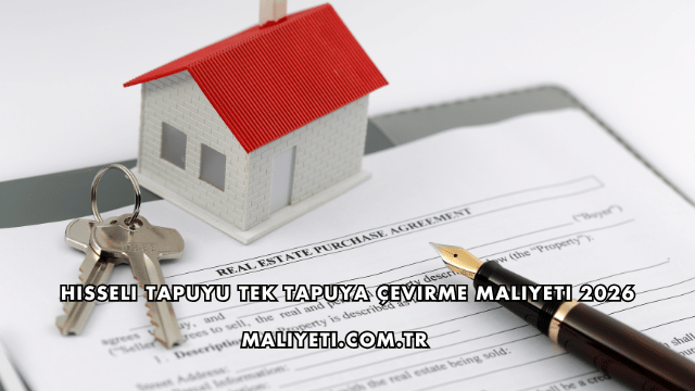 Hisseli Tapuyu Tek Tapuya Çevirme Maliyeti 2026