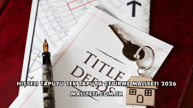 Hisseli Tapuyu Tek Tapuya Çevirme Maliyeti 2026