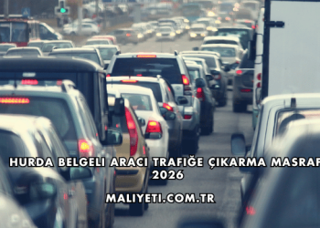 Hurda Belgeli Aracı Trafiğe Çıkarma Masrafı 2026