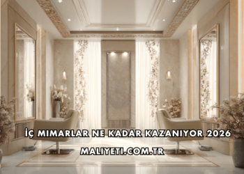 İç Mimarlar Ne Kadar Kazanıyor 2026