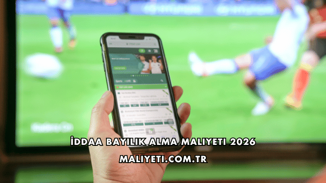 İddaa Bayilik Alma Maliyeti 2026