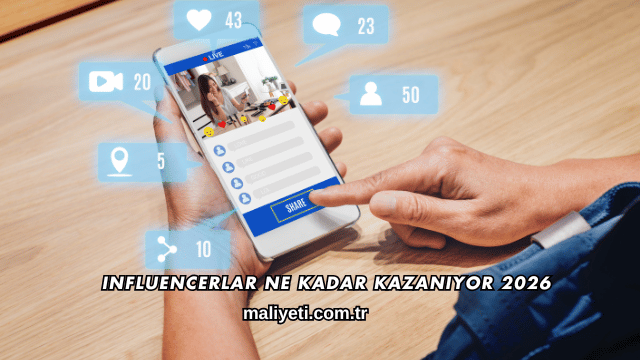 Influencerlar Ne Kadar Kazanıyor 2026