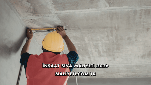 İnşaat Sıva Maliyeti 2026
