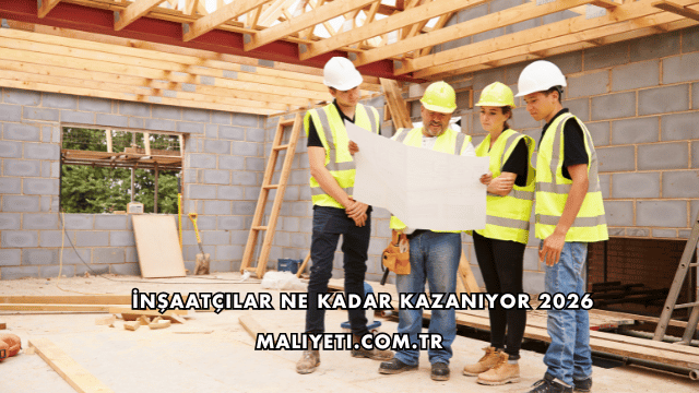 İnşaatçılar Ne Kadar Kazanıyor 2026