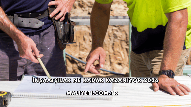 İnşaatçılar Ne Kadar Kazanıyor 2026