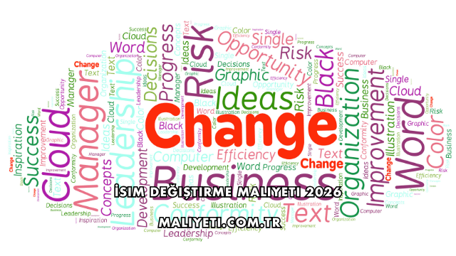 İsim Değiştirme Maliyeti 2026