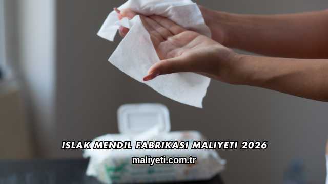 Islak Mendil Fabrikası Maliyeti 2026