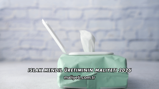 Islak Mendil Üretiminin Maliyeti 2026