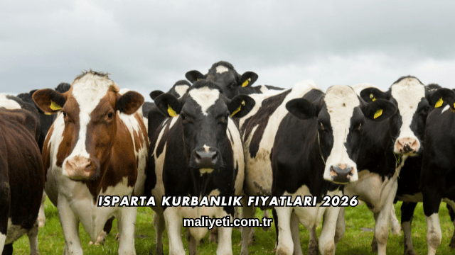 Isparta Kurbanlık Fiyatları 2026