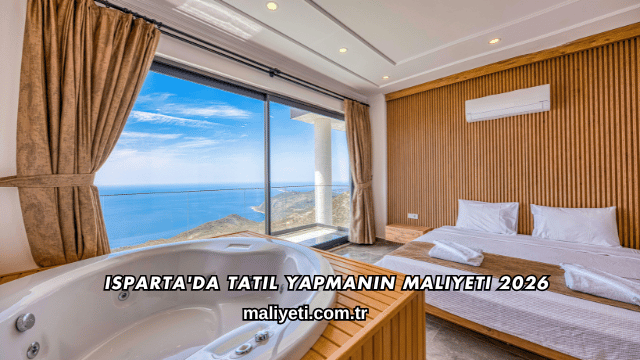 Isparta'da Tatil Yapmanın Maliyeti 2026