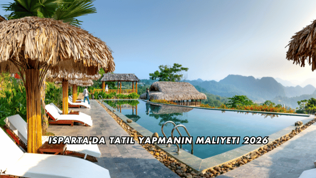 Isparta'da Tatil Yapmanın Maliyeti 2026
