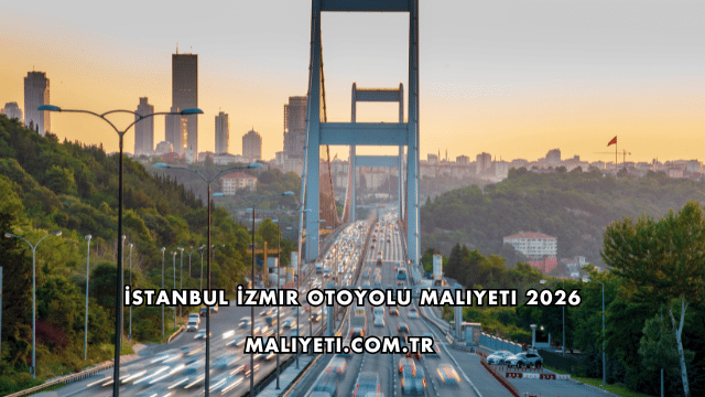 İstanbul İzmir Otoyolu Maliyeti 2026