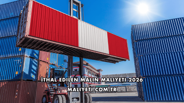 İthal Edilen Malın Maliyeti 2026