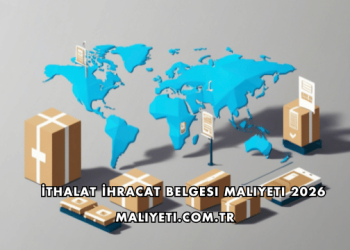İthalat İhracat Belgesi Maliyeti 2026