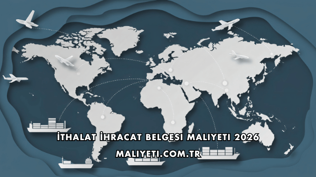 İthalat İhracat Belgesi Maliyeti 2026