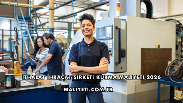 İthalat İhracat Şirketi Kurma Maliyeti 2026