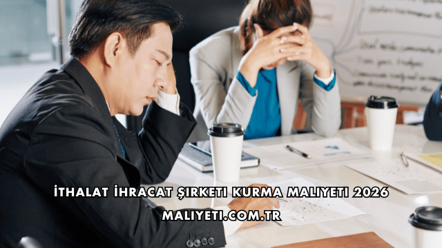 İthalat İhracat Şirketi Kurma Maliyeti 2026