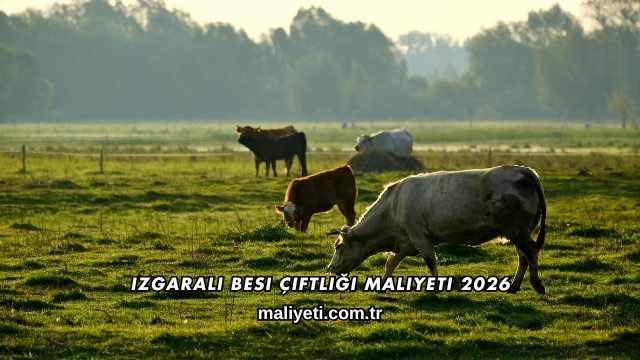 Izgaralı Besi Çiftliği Maliyeti 2026