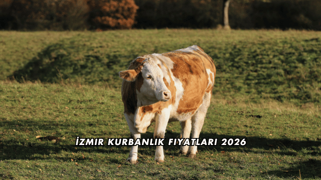 İzmir Kurbanlık Fiyatları 2026