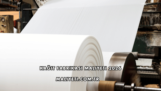 Kağıt Fabrikası Maliyeti 2026
