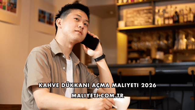 Kahve Dükkanı Açma Maliyeti 2026