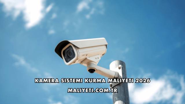 Kamera Sistemi Kurma Maliyeti 2026