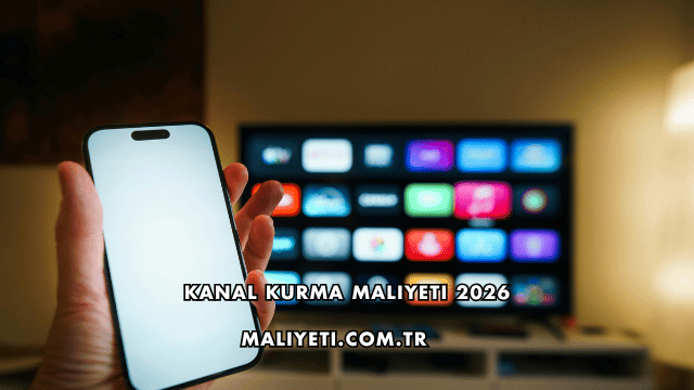 Kanal Kurma Maliyeti 2026