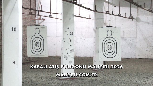 Kapalı Atış Poligonu Maliyeti 2026