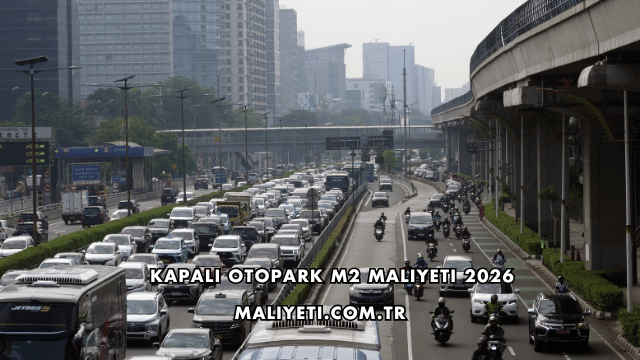 Kapalı Otopark m2 Maliyeti 2026