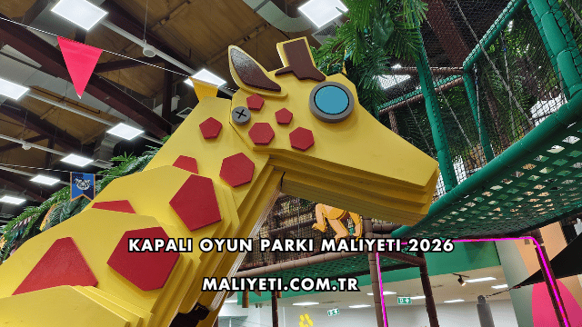 Kapalı Oyun Parkı Maliyeti 2026