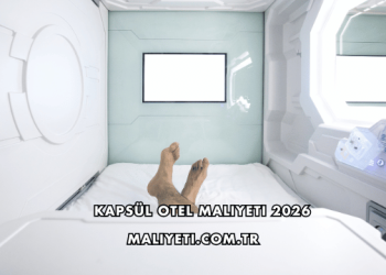 Kapsül Otel Maliyeti 2026