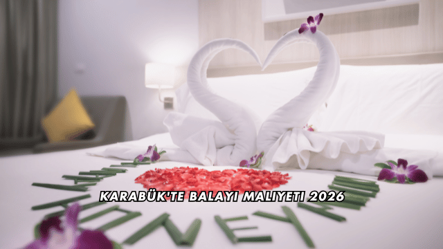 Karabük'te Balayı Maliyeti 2026