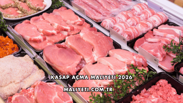 Kasap Açma Maliyeti 2026
